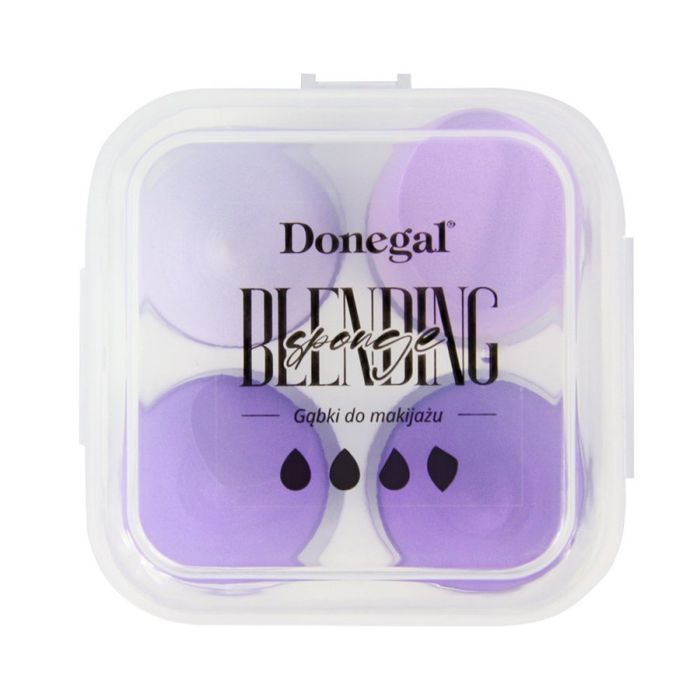 Donegal Blending Sponge Gąbki Do Makijażu W Etui 4Szt. 4345 (P1)