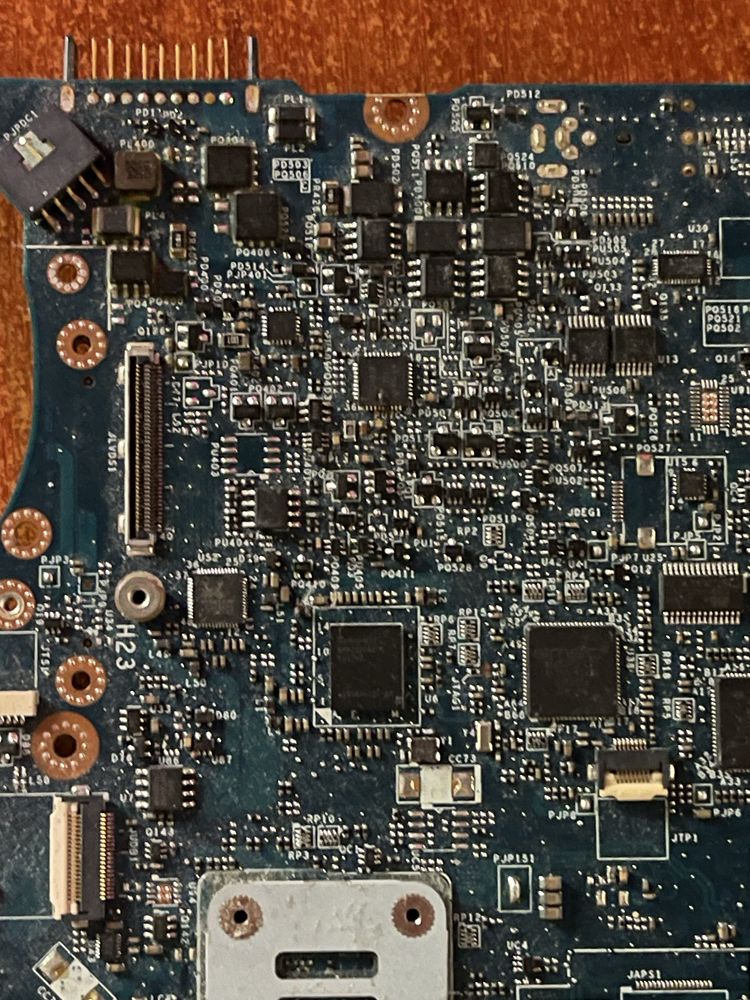 Uszkodzona płyta główna Dell LA-9832P x2 | E5440