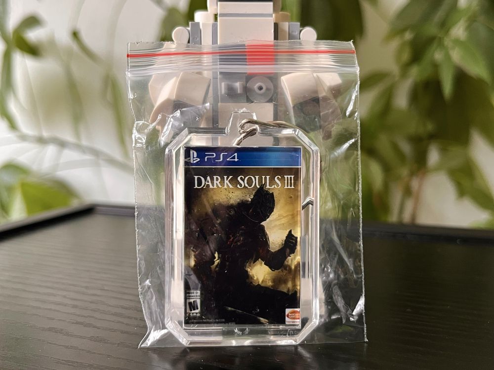 Brelok Dark Souls 3 - mini okładka gry PS4