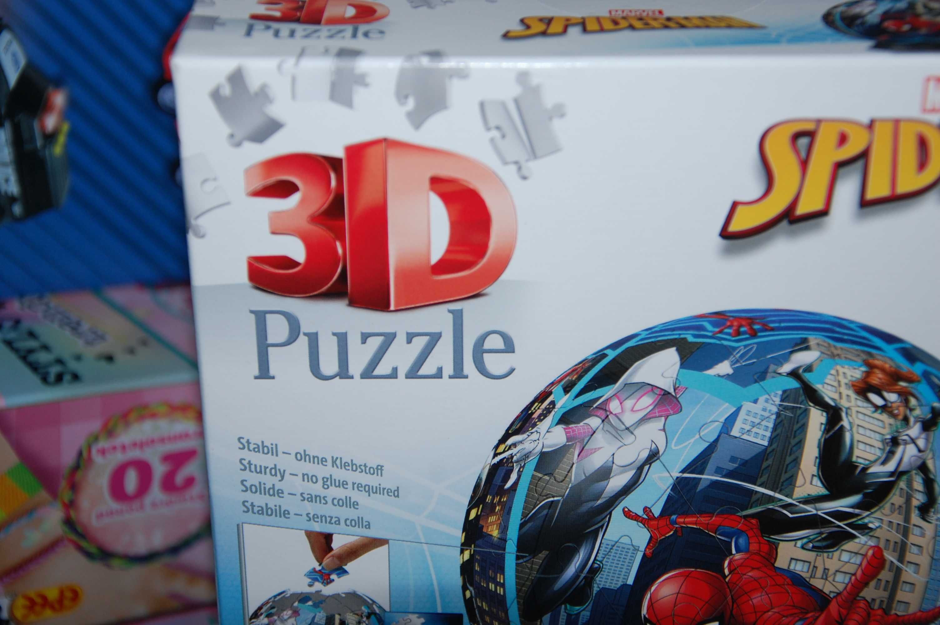 nowe puzzle 3D SPIDERMAN