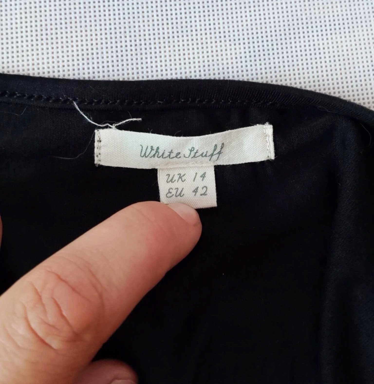 Długa sukienka w kropki White Stuff rozmiar XL/42