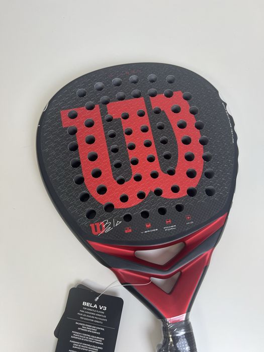 Raquete padel Wilson bela v3 2025