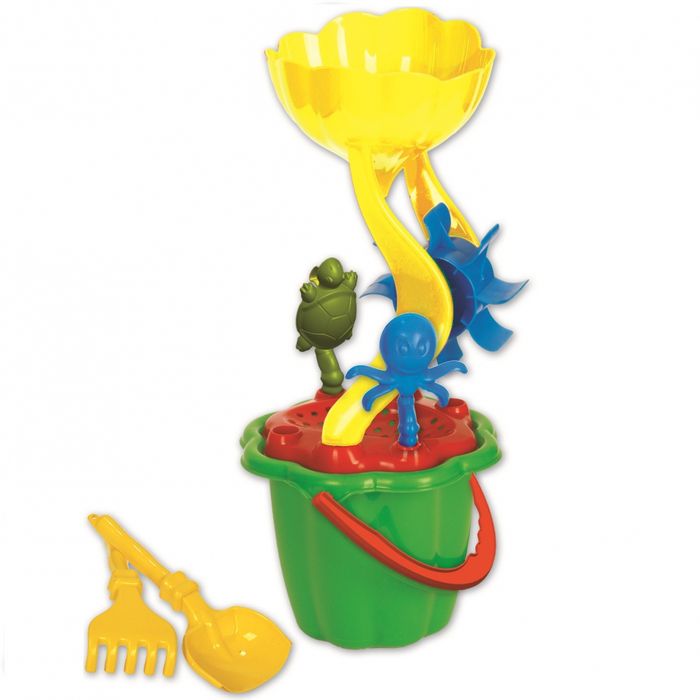 Zestaw Do Piasku z Wiaderkiem i Foremkami