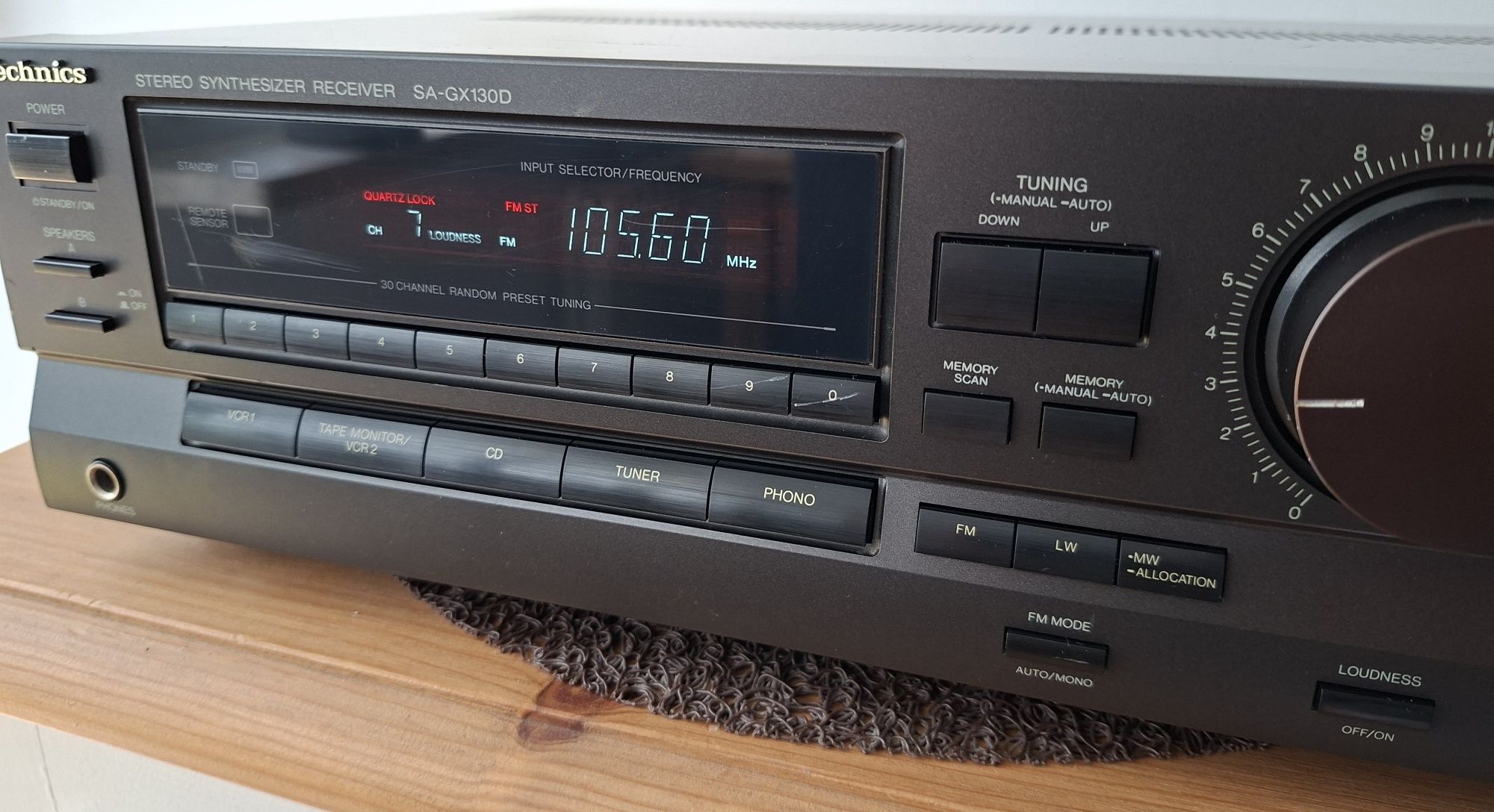 Technics SA-GX130D + pilot oryginalny