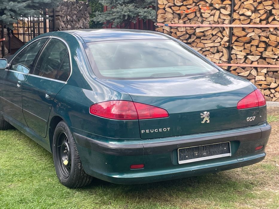 lampa przod tyl peugeot 607