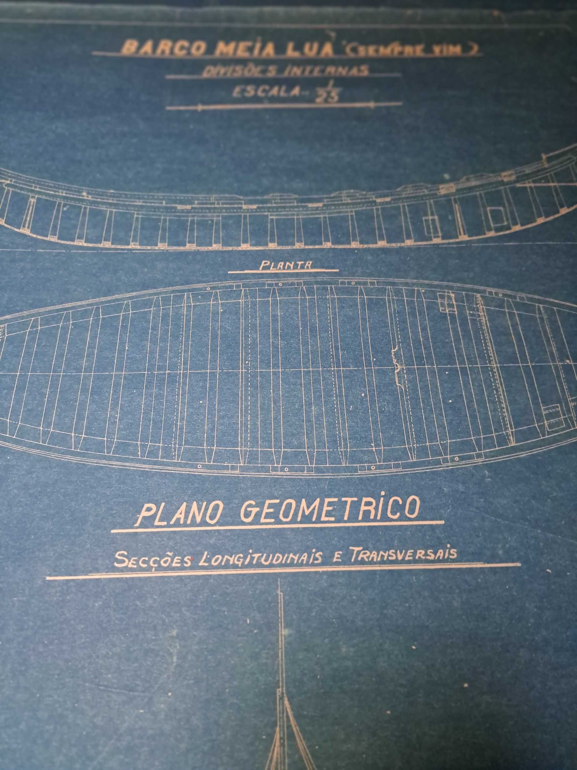 Barco Meia Lua (Sempre Vim) - Divisões Internas (Planta)