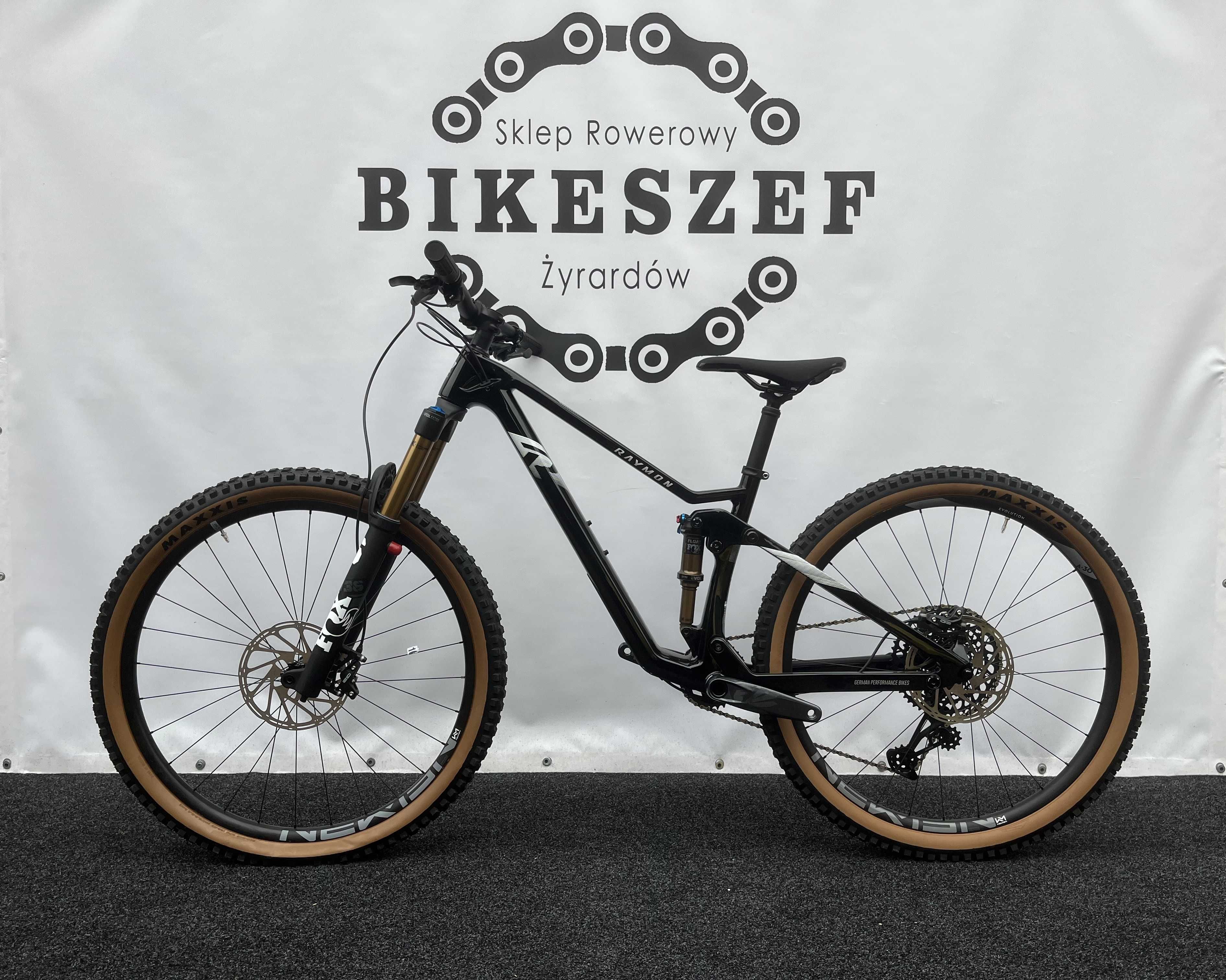 Rower MTB RAYMON FULLRAY 150 10.0 karbon FOX36 KASHIMA (S) wysyłka