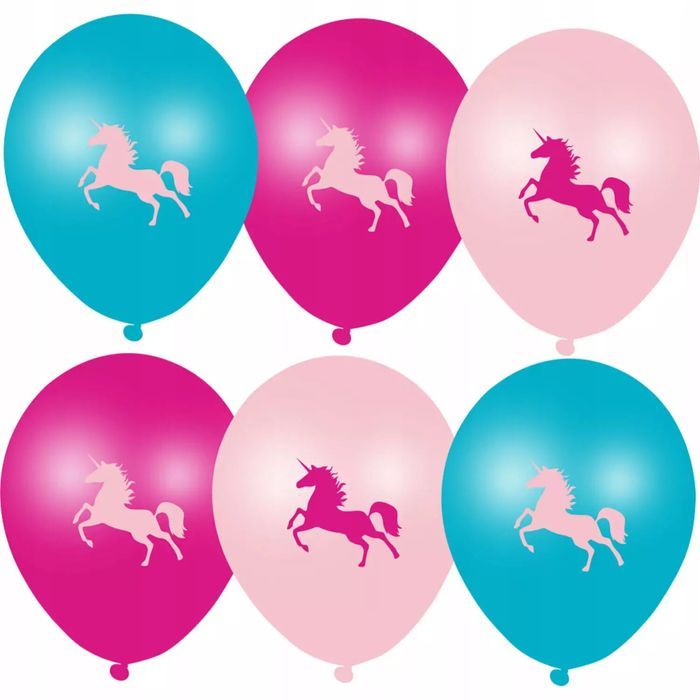 Balony Jednorożec 6szt. Arpex. Nowy Produkt