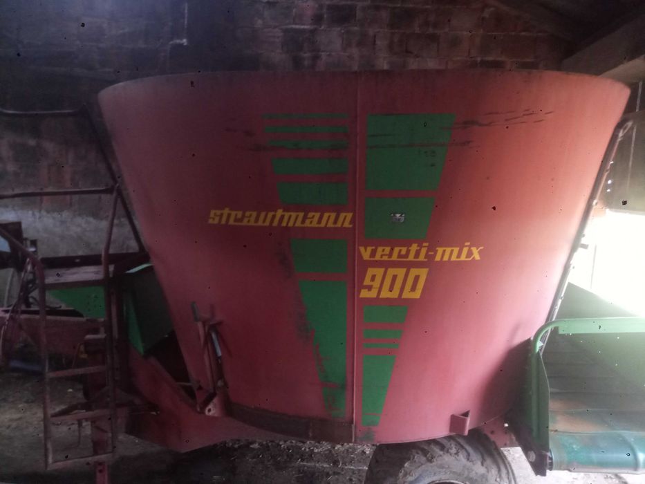 wóz paszowy paszowóz strautmann verti mix 900
