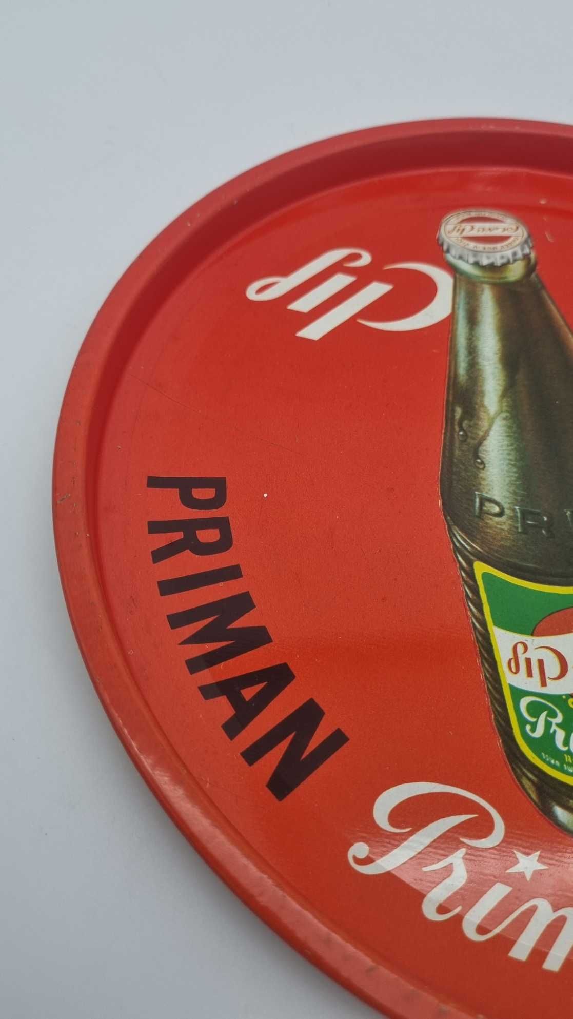 Reklama Vintage Tacka metalowa PRIMAN Prima Coca Cola Israel lata 60