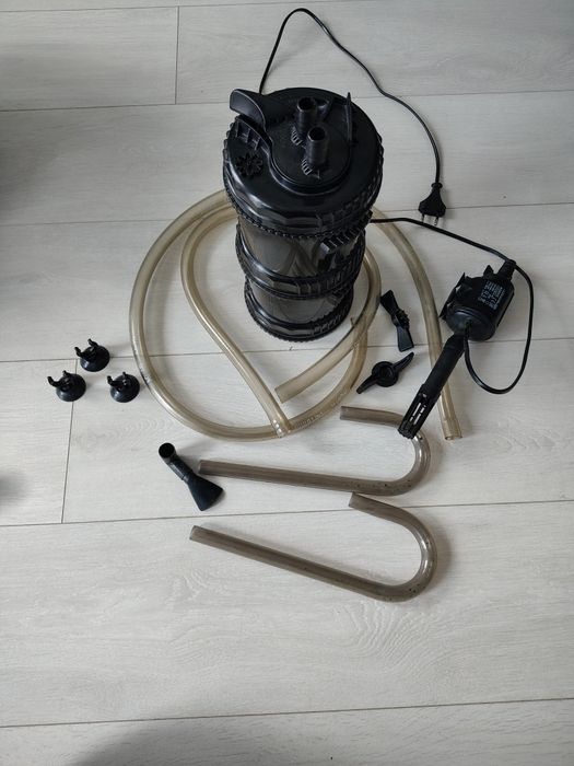 Akwarium 128l 40x40x80cm z wyposażeniem