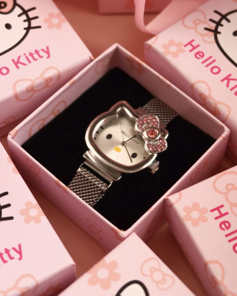 Годинник hello kitty часы подарунок дівчині