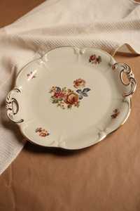 Patera kremowa porcelana Bavaria Tirschenreuth talerz