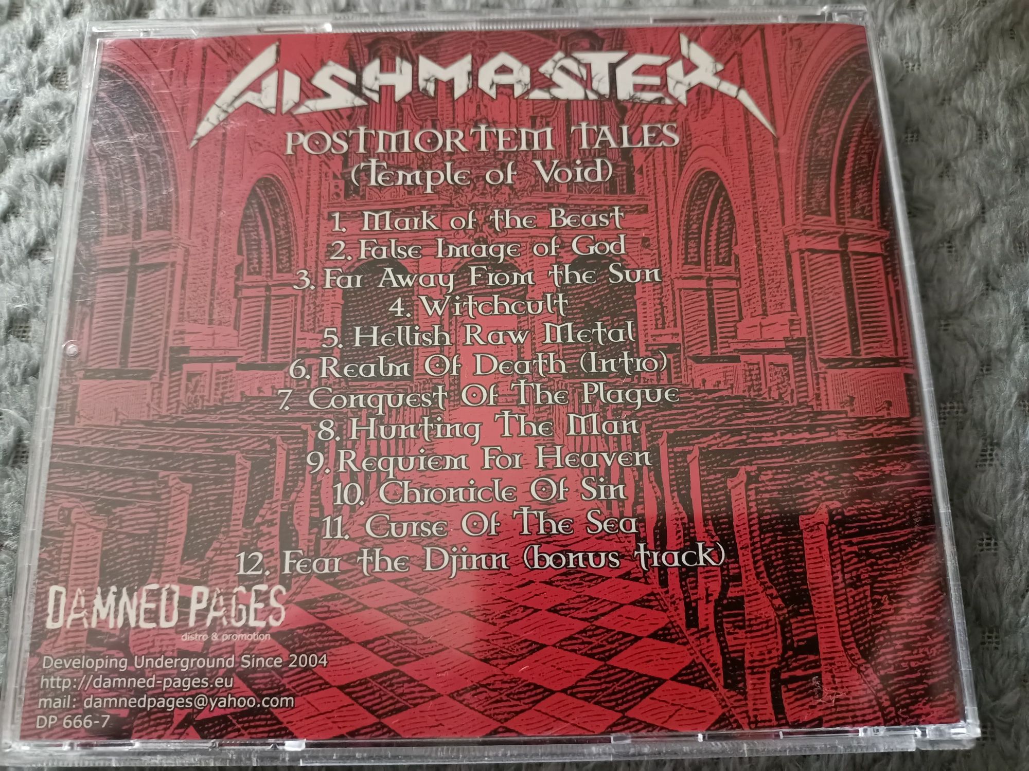 Wishmaster - Postmortem Tales (Temple of Void) (CD, Comp, Ltd)(Black M
