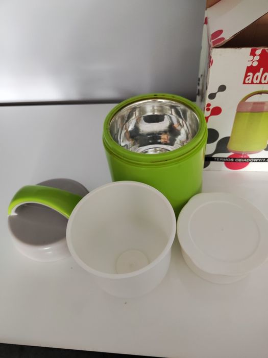 Termos obiadowy zielony