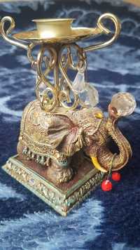 Сувенір подсвечник слон декоративний Талісман