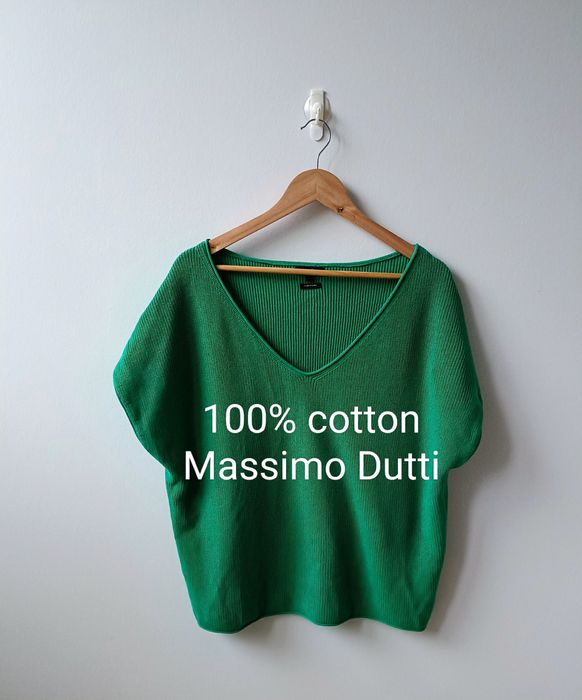 Kamizelka damska bezrękawnik pulower premium Massimo Dutti oversize L