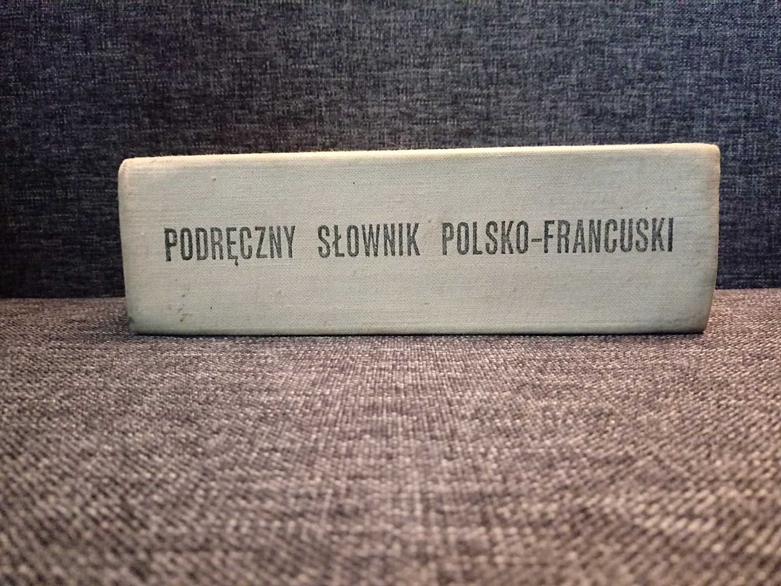 Wielki Słownik Polsko-Francuski 1150str. 1974r