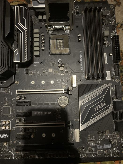 MSI Z270 SLI PLUS – повний комплект , ідеальний стан