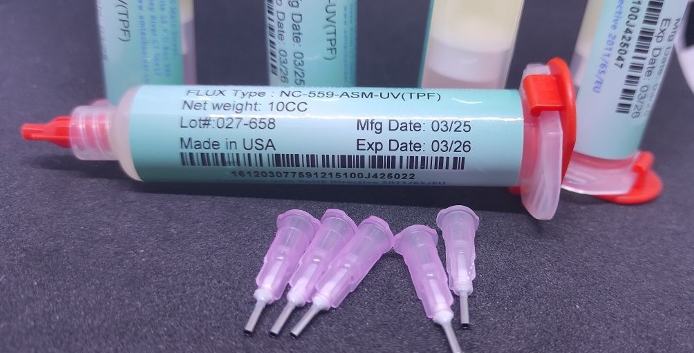 ФЛЮС гель для пайки США оригинал AMTECH NC-559-ASM -UV (TPF) BGA и SMD