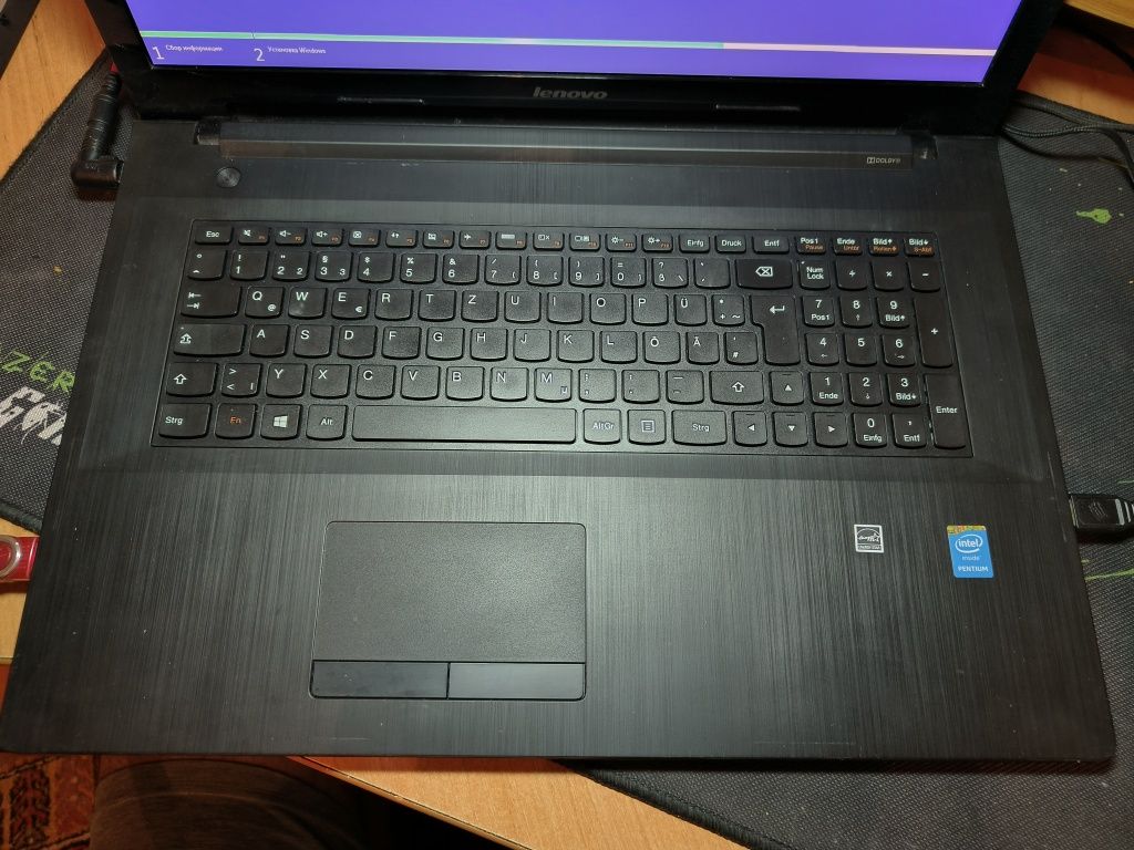 Большой ноутбук Lenovo G70-70 intel,17.3",ssd