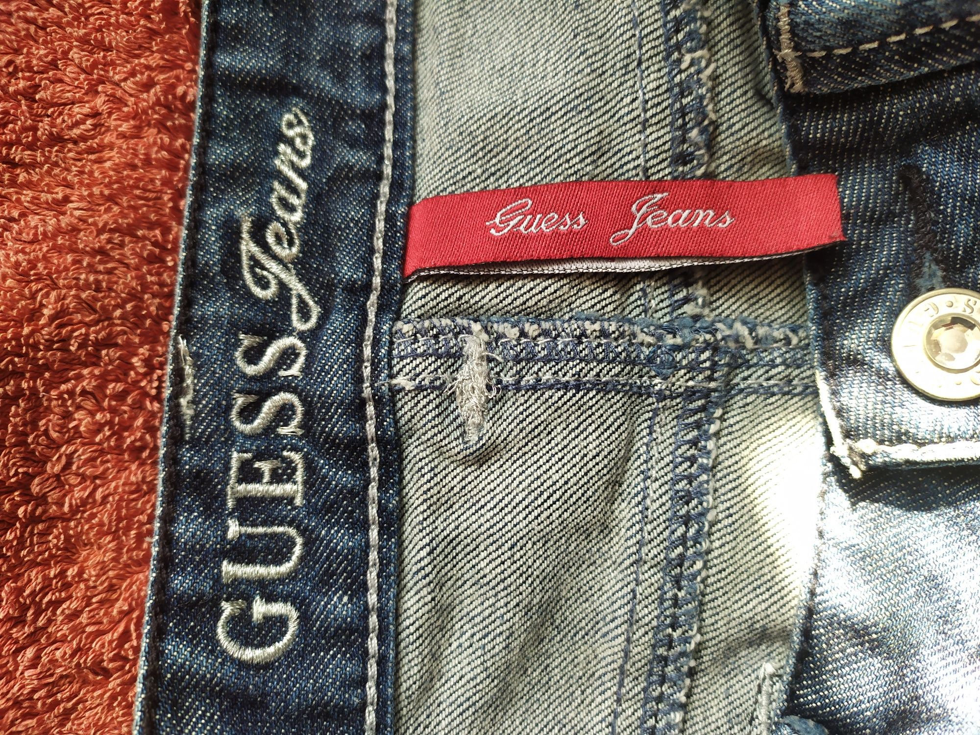 Spódnica Guess jeansowa mini