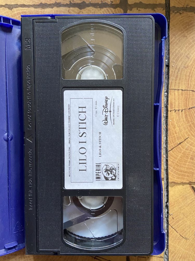 Kaseta VHS Disney „Lilo i Stitch”