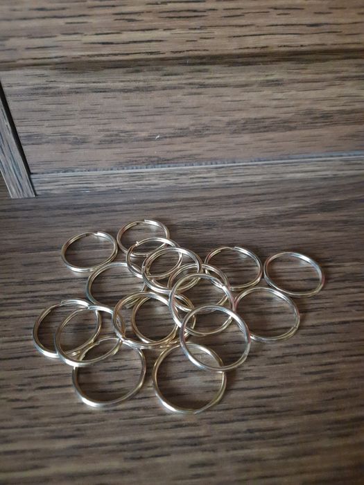Кільця для брєлків брєлок набір 18 штук