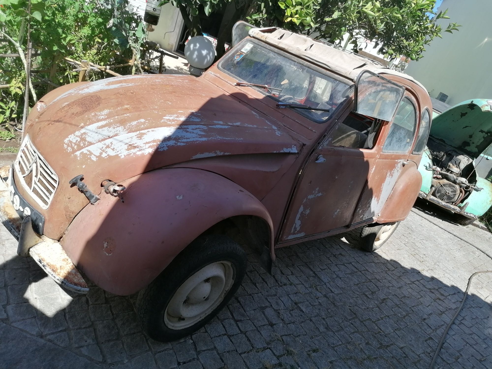 Citroën 2 cv vendo completo ano 63 caixa centrífuga