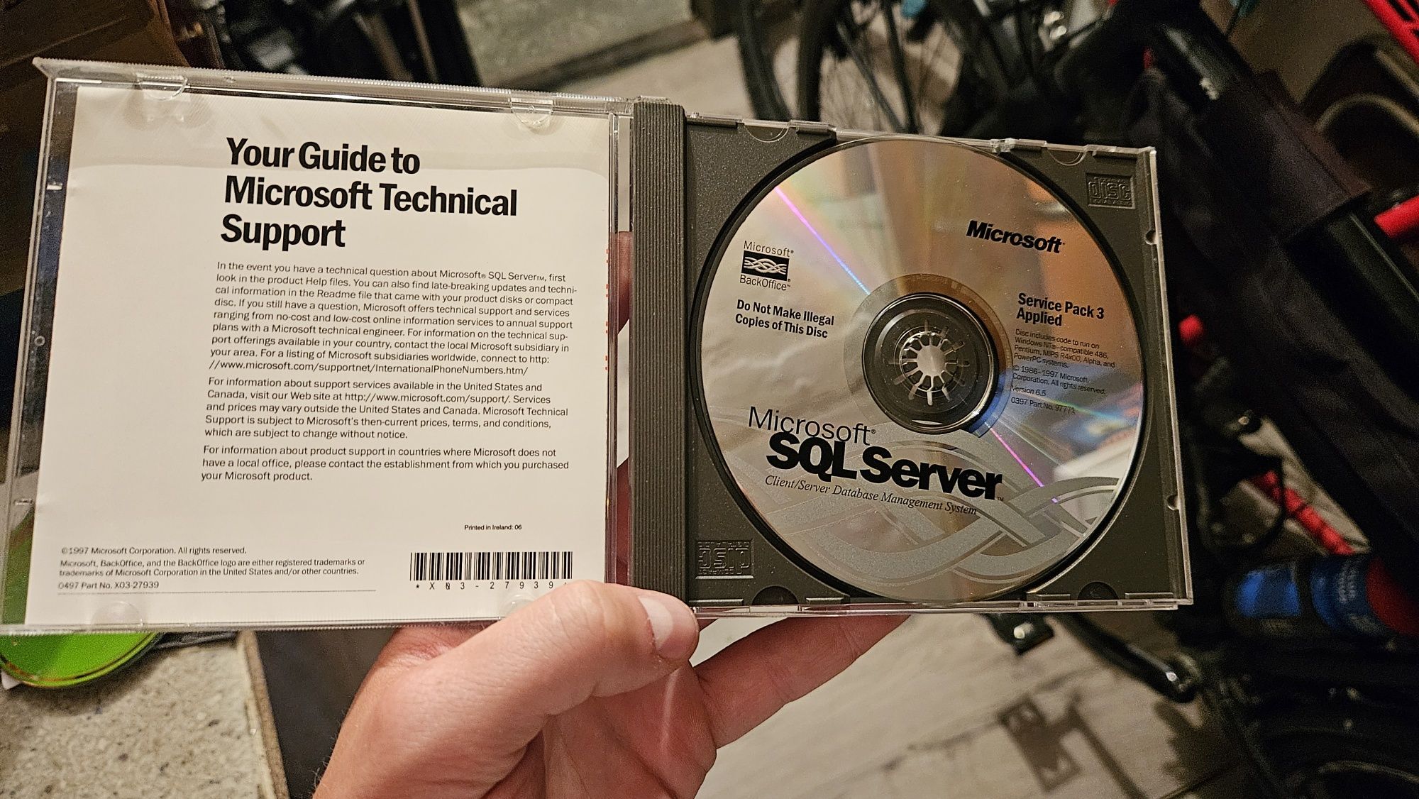 Microsoft SQL Server płyta instalacyjna