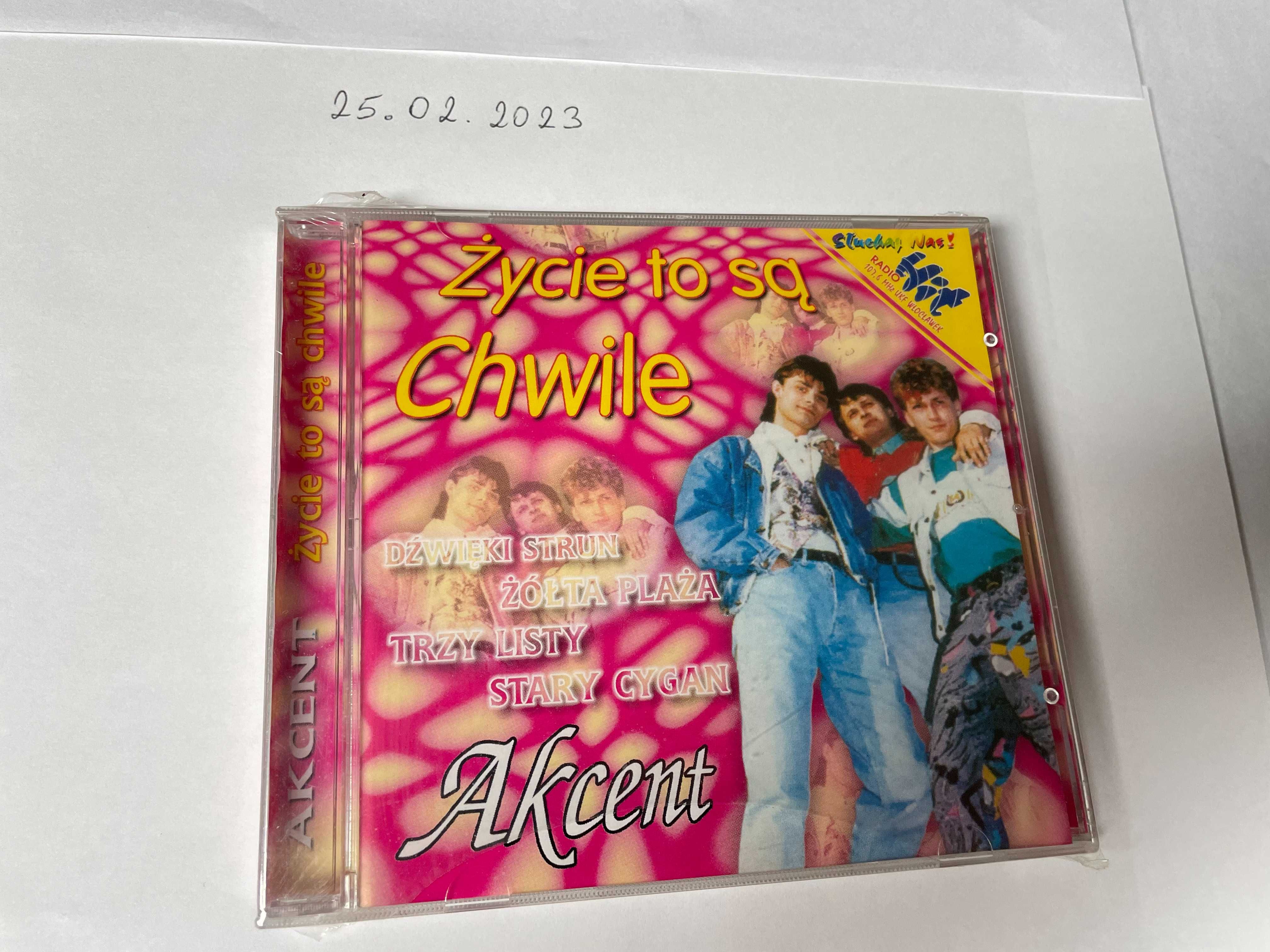 Akcent - życie to są chwile - unikat płyta cd