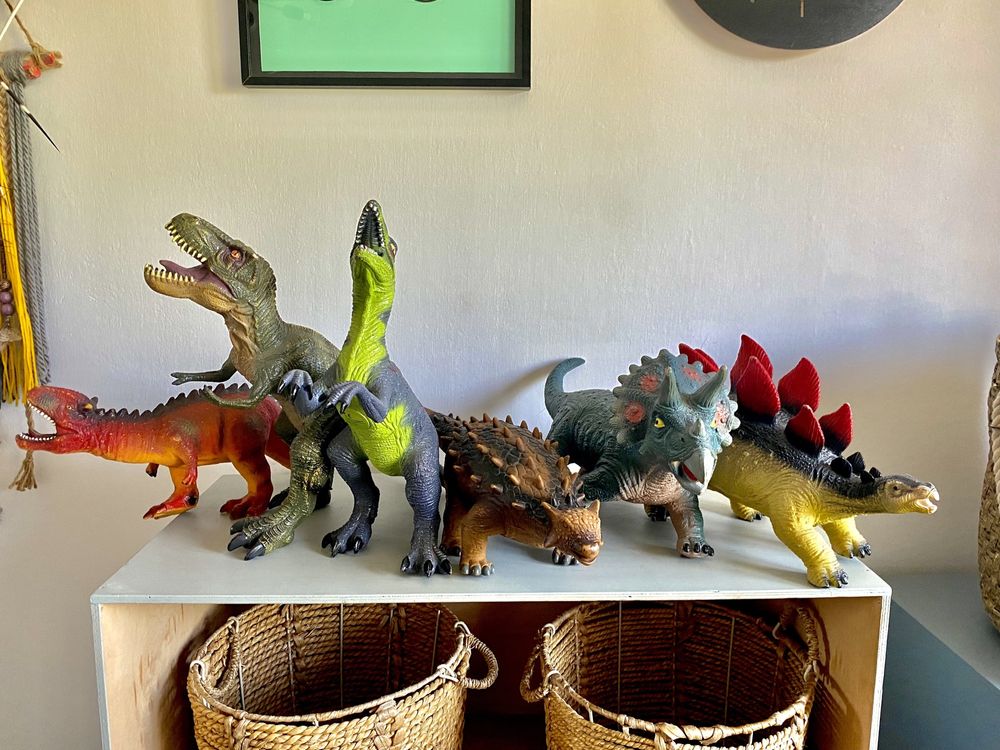 Dinozaury , komplet 6 sztuk