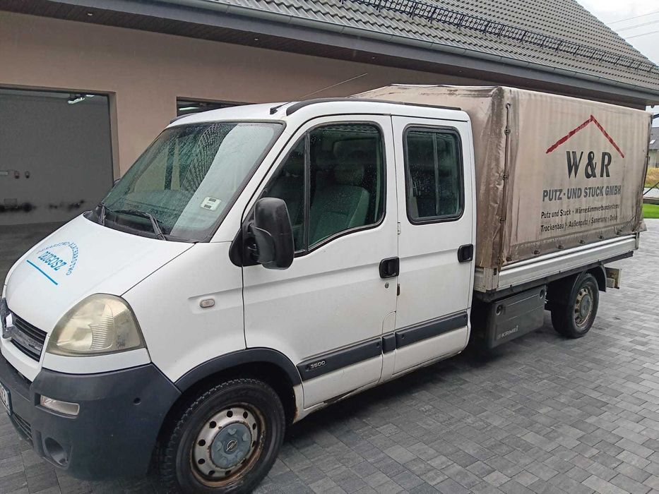 Opel Movano doka 7 osobowy 2,5 dci