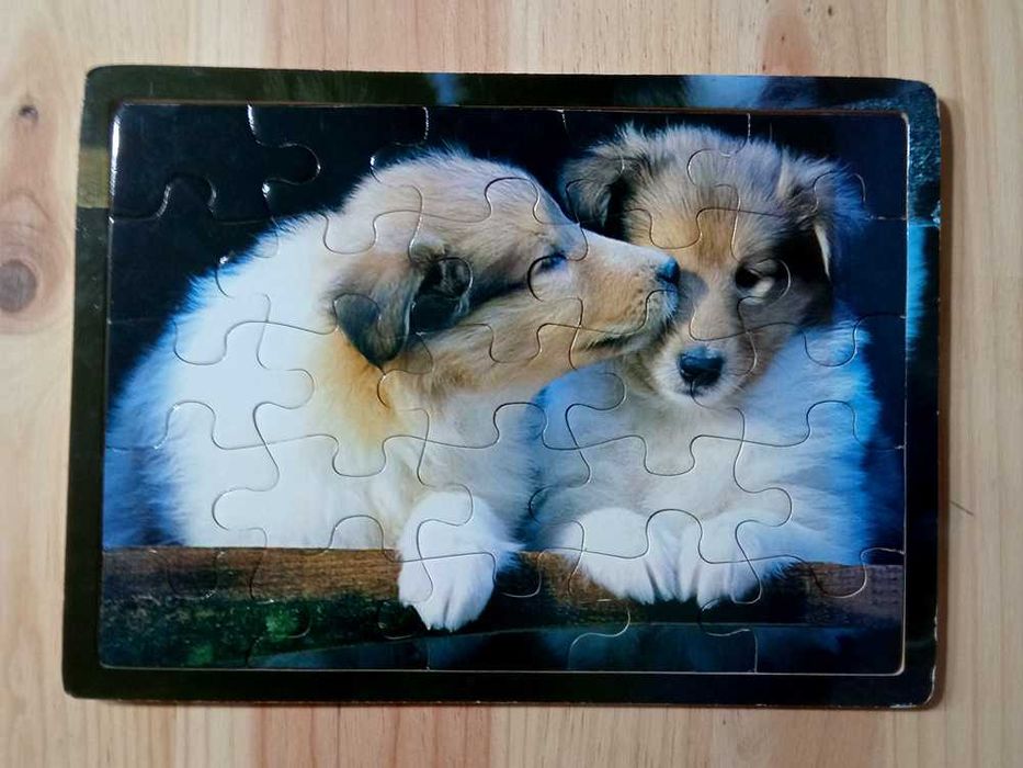 Puzzle De Madeira - Cães