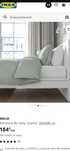 REDUZI O PREÇO! preciso vender logo!Cama muito nova do Ikea