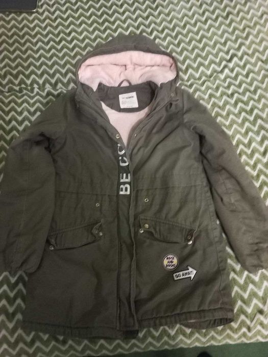 Куртка зимова з деніма