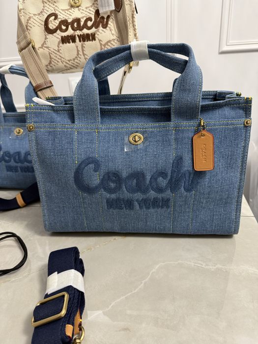 Сумка coach tote bag cargo шоппер