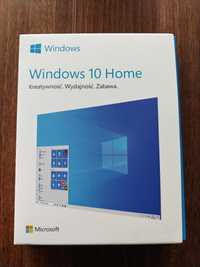Win10 Oryginalny pudełkowy boxowy Windows 10 home PL 32 / 64-bit