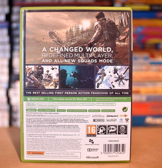 X360 # Call Of Duty Ghosts