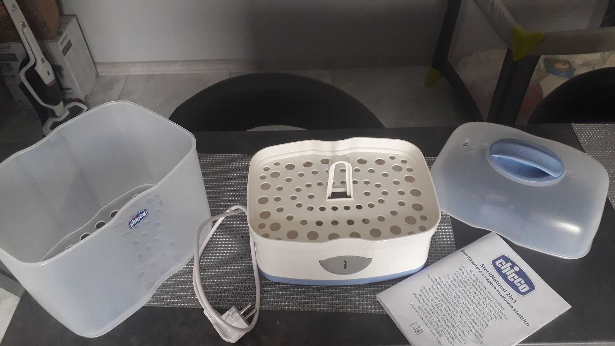 Modułowy sterylizator Chicco 2w1