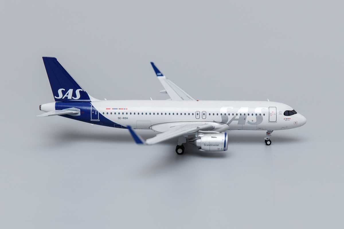 NOWY Samolot Airbus A320 neo SAS Scandinavian 1:200 metal JC Wings