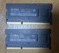 Оперативня памʼять  Elpida DDR3 4gb