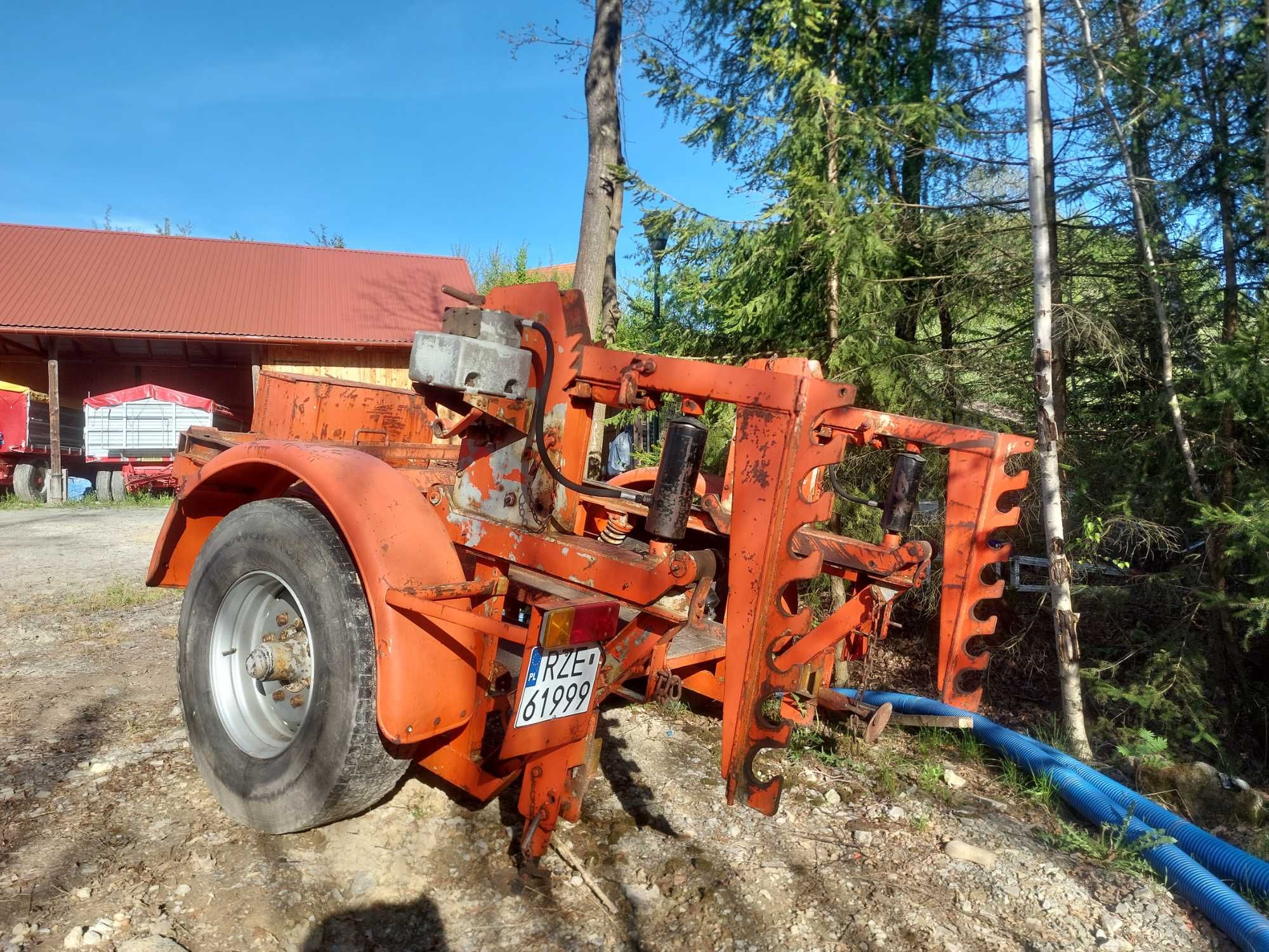 Przyczepa kablowa ciężarowa dhl dmc 5200kg