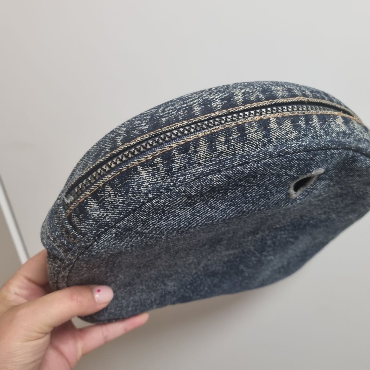 Organizer sztywny obag moonlight jeans jeansowy