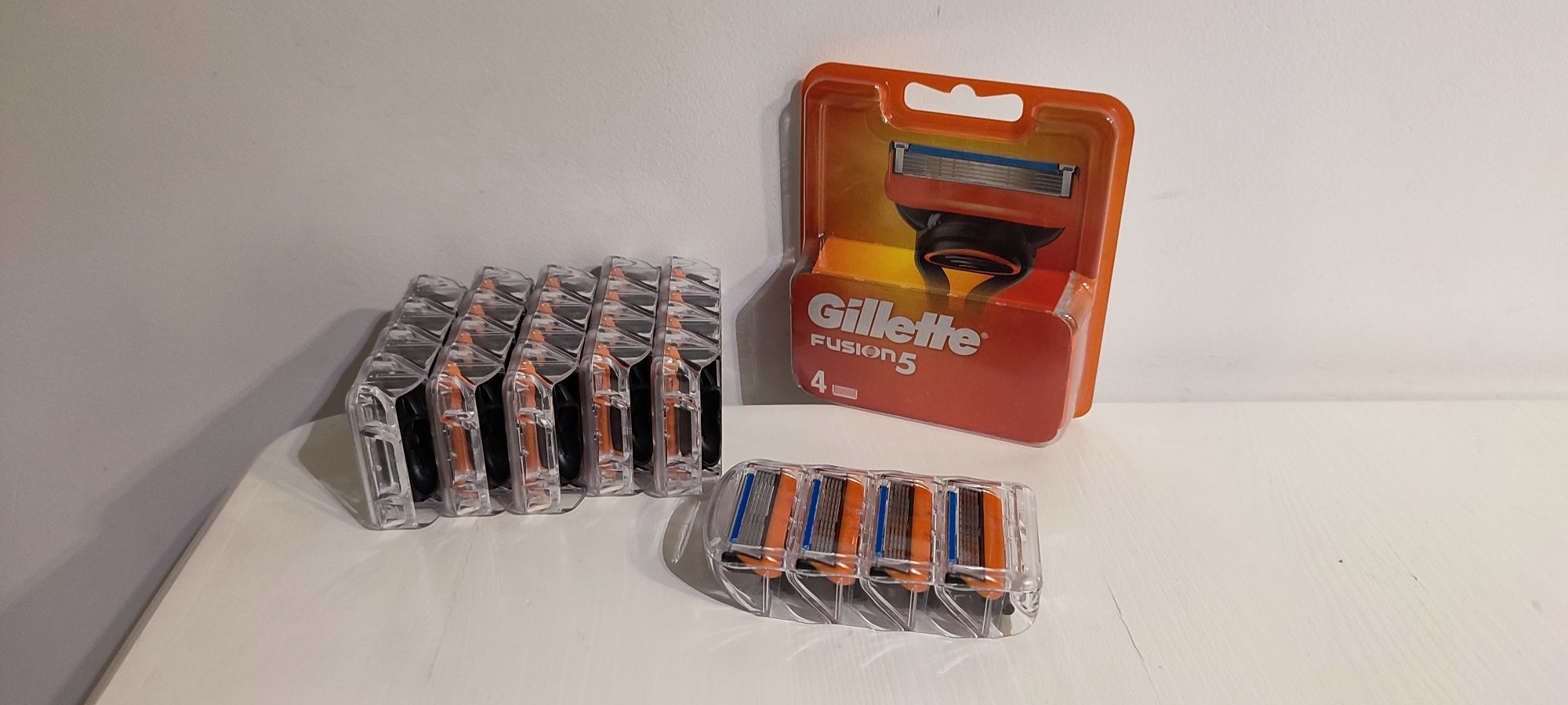 картриджи для бритья лезвия кассеты мужские Gillette Fusion 5