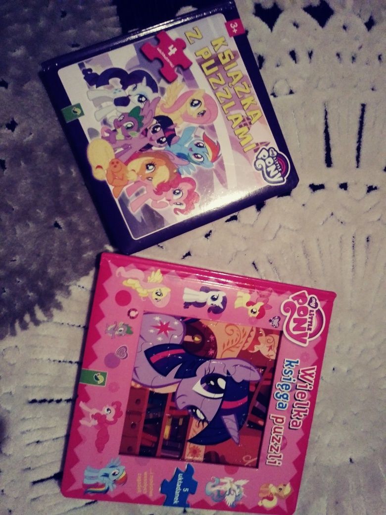 Książki puzzle My Little Pony