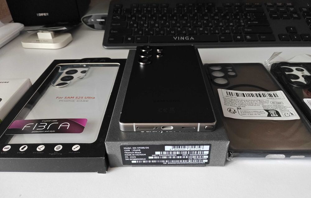 Samsung Galaxy S25 Ultra 12/256GB  (SM-S938BZKDEUC). Гарантія UA