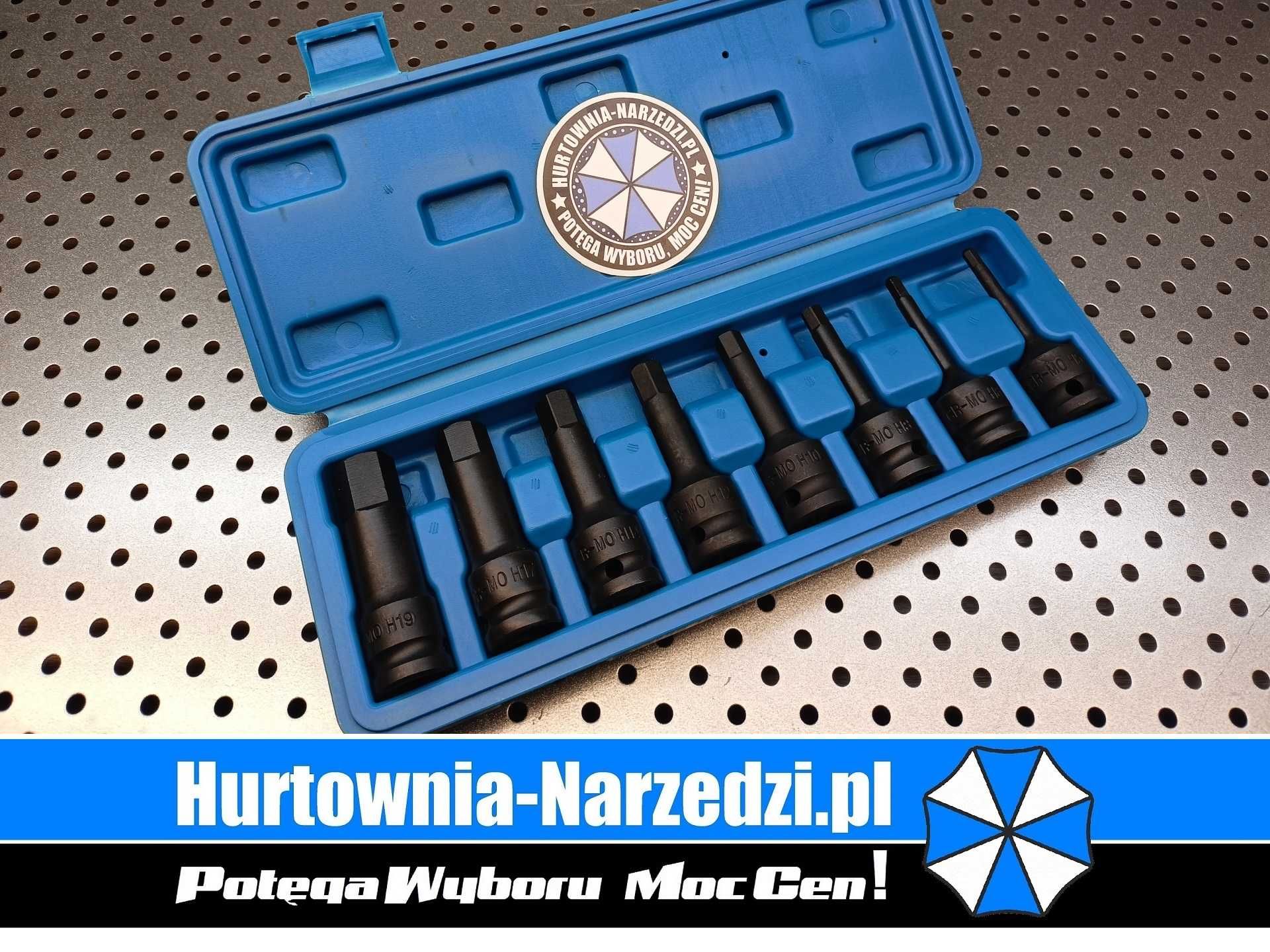 Zestaw nasadek Udarowych IMBUS 1/2" 5 - 19 mm 8-el. JOBIextra X2025