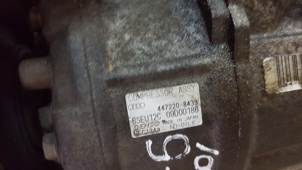 Audi a4 2.5 tdi poli polie da cambota alternador compressor ac apoio