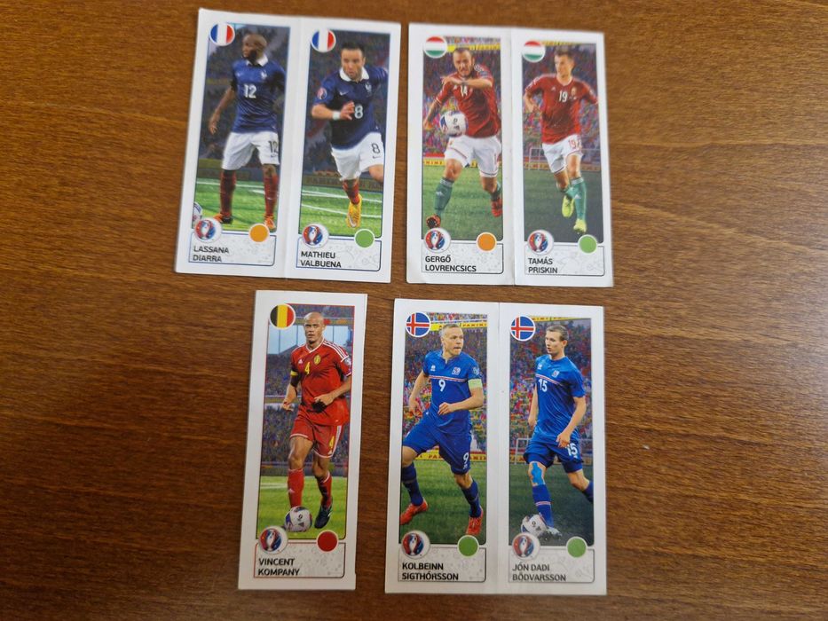 Naklejki Euro 2016- 32szt.